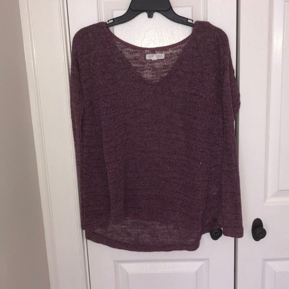 Purple sweater